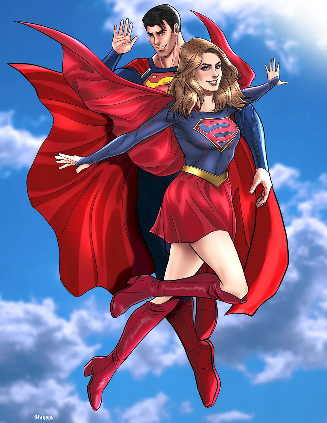 Супермен и Супергерл