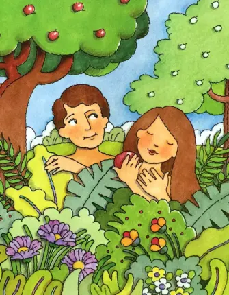 Адам и ева детские