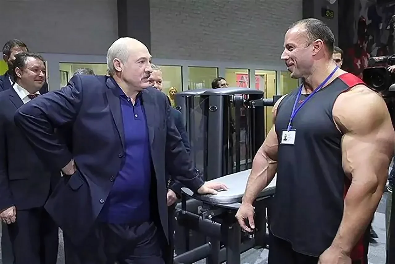 Алексей Шабуня и Лукашенко
