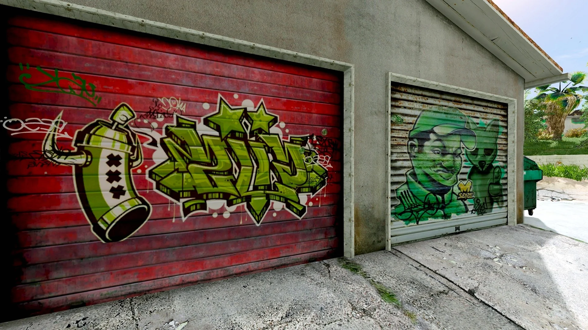 Grove Street граффити