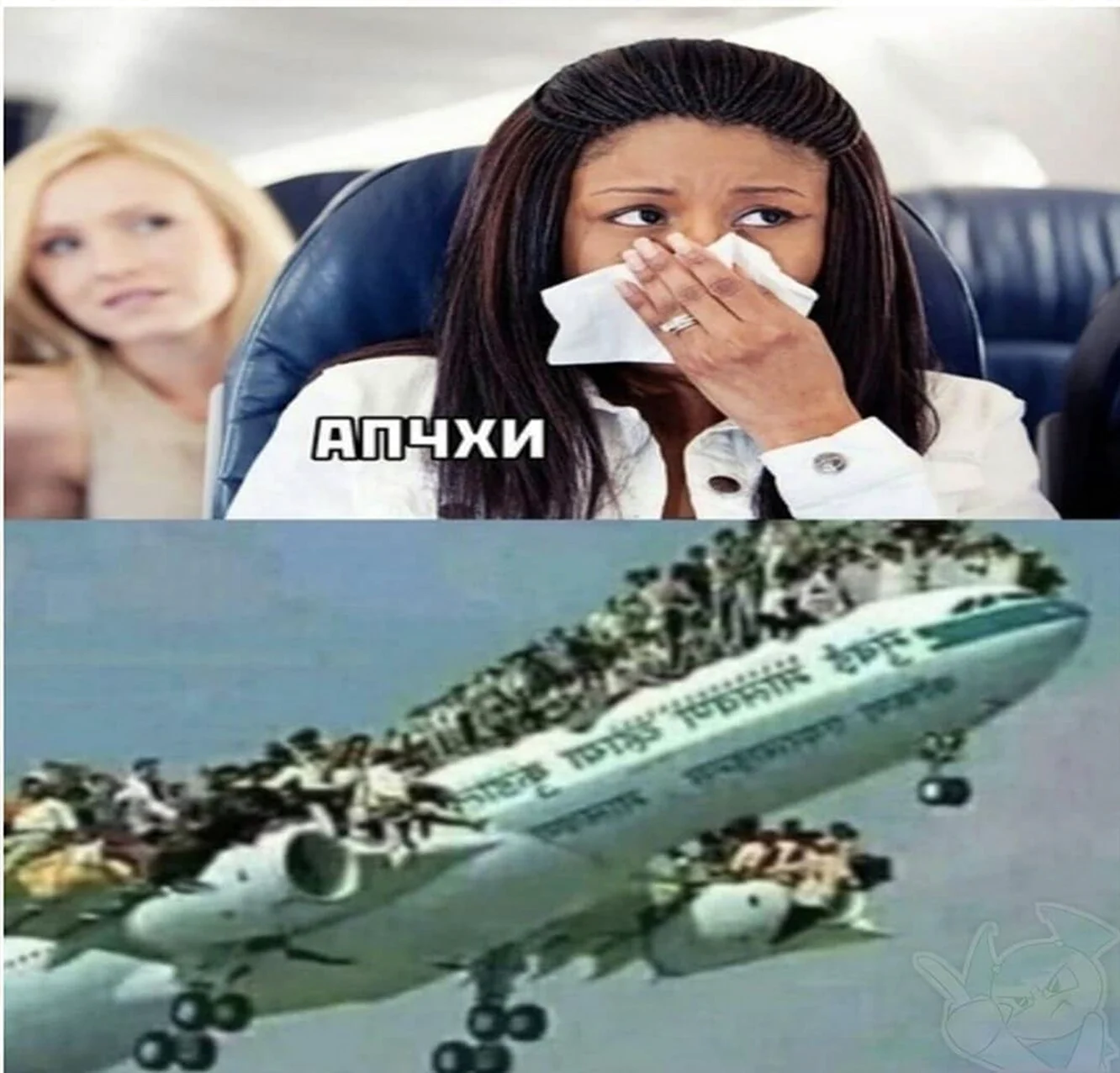 Мемы путешествие в самолете