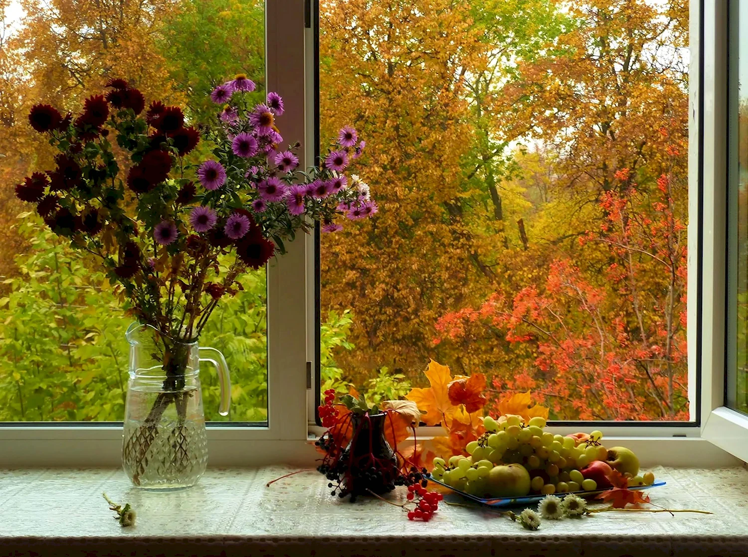 Осень за окном