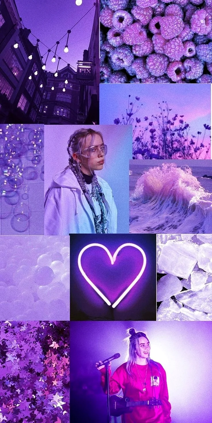 Пейтон фиолетовая Эстетика