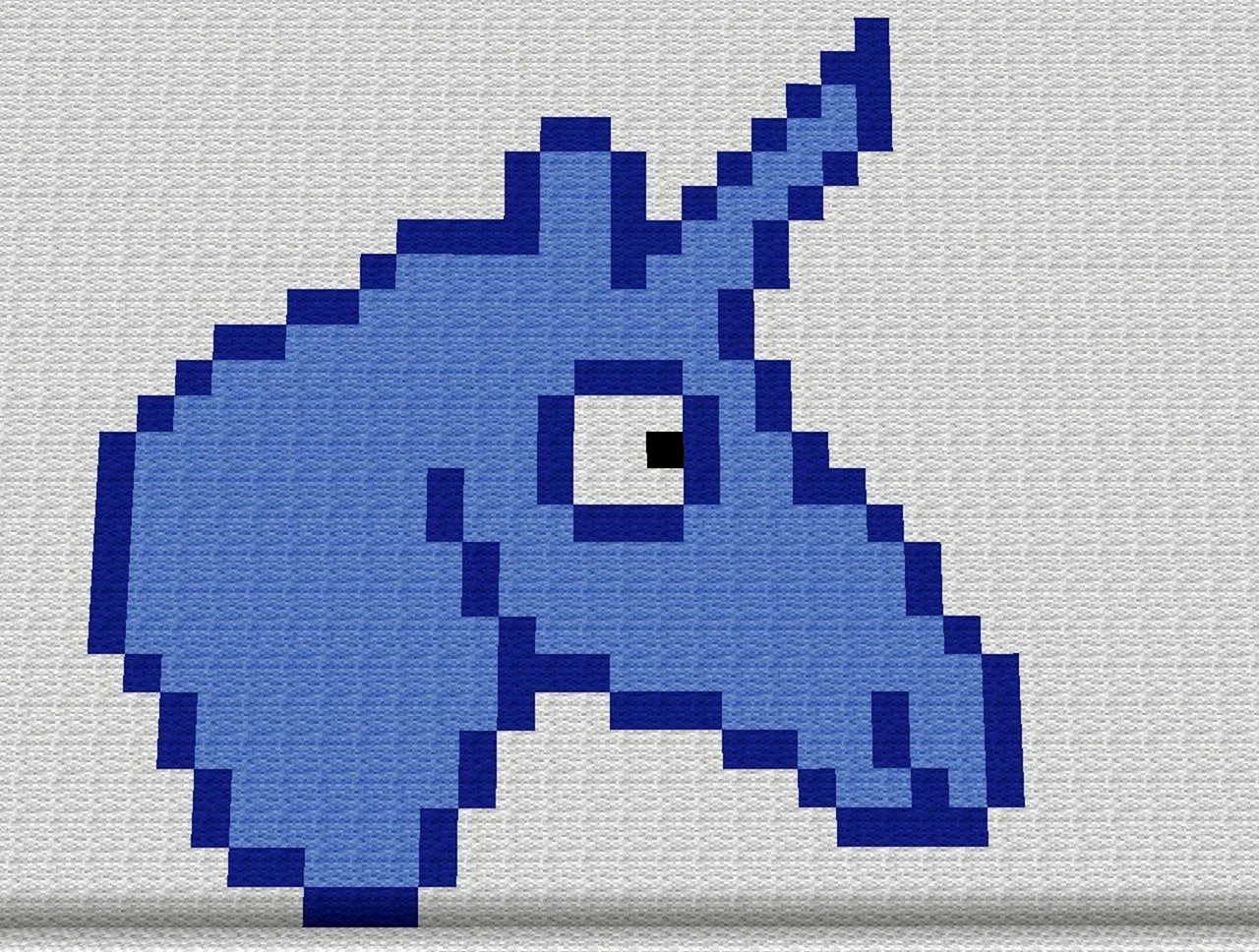 Пиксельный конь
