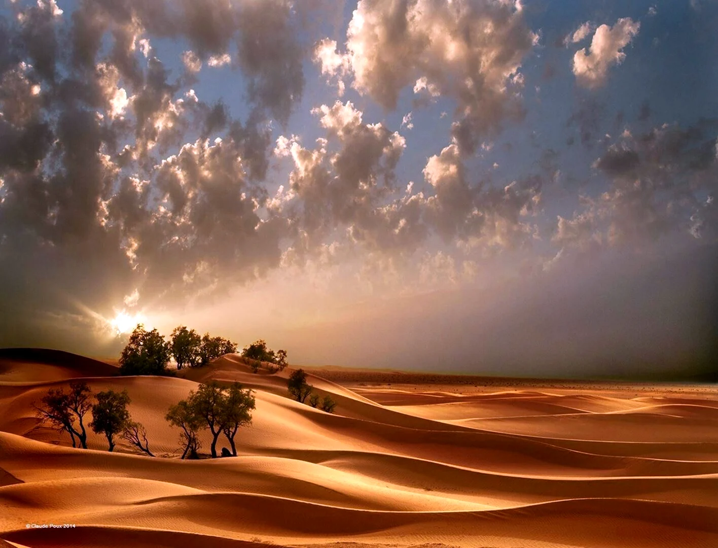 Пустыня пейзаж
