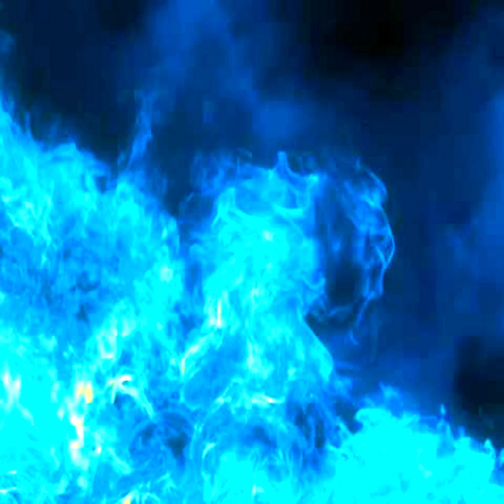 Синее пламя анимация