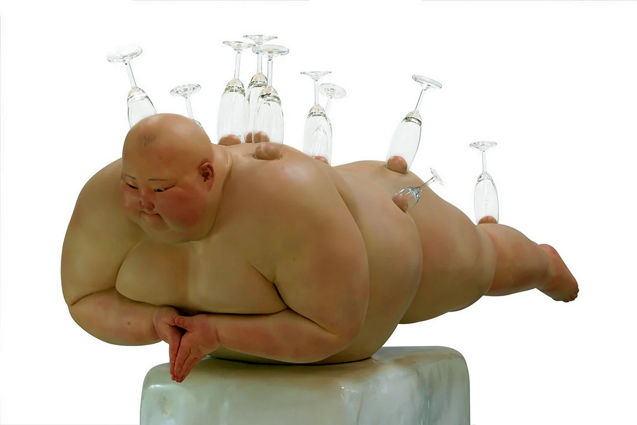 Скульптор mu Boyan - толстяки