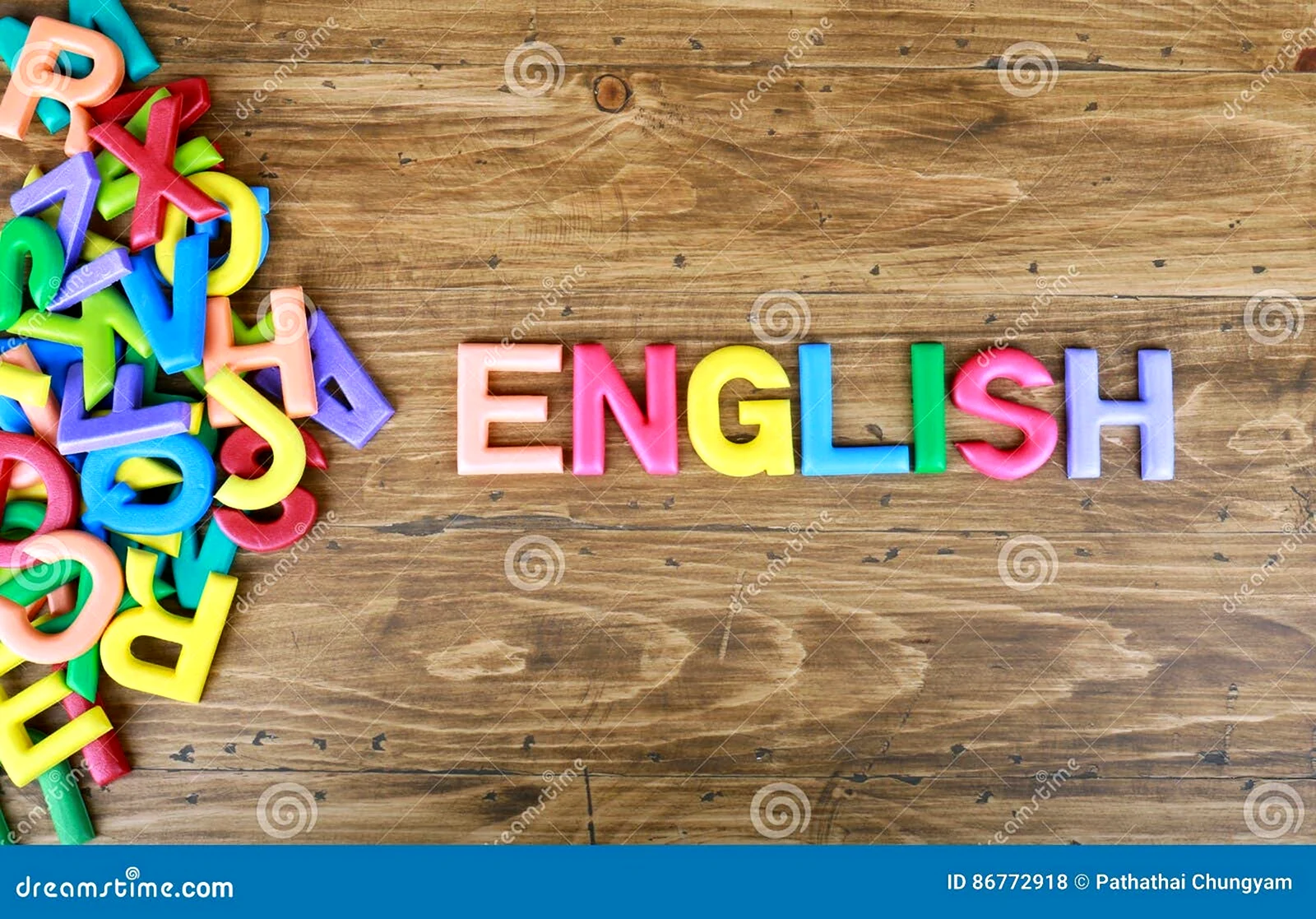 Слово английский красивыми буквами