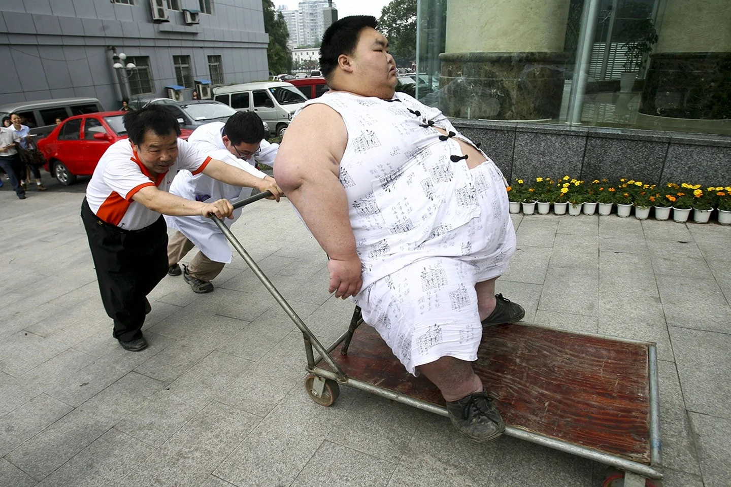 Смешной толстый китаец