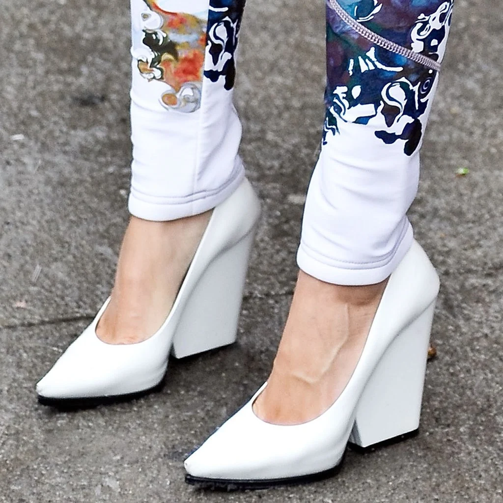 Celine белые туфли