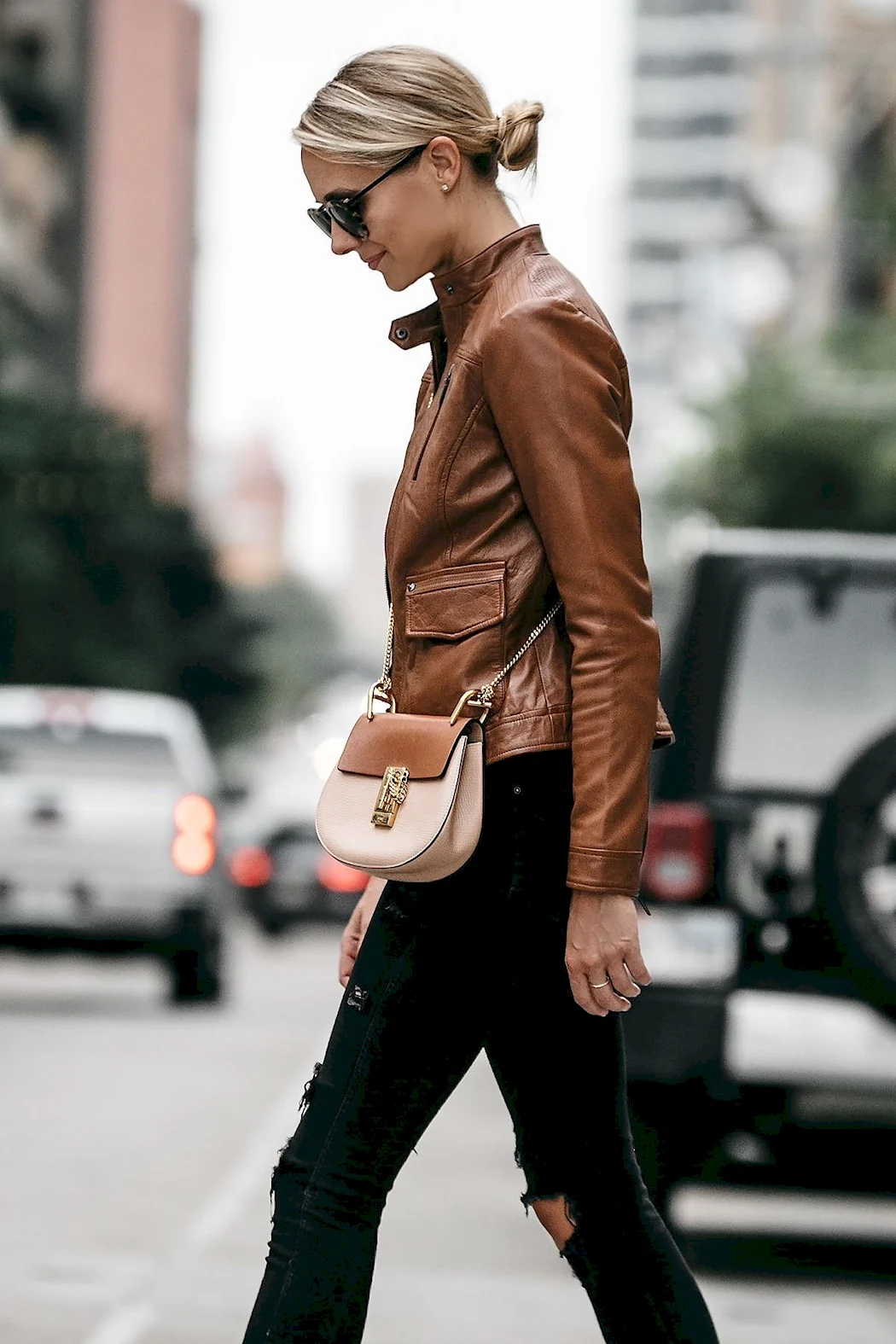 Massimo Dutti кожаная куртка женская