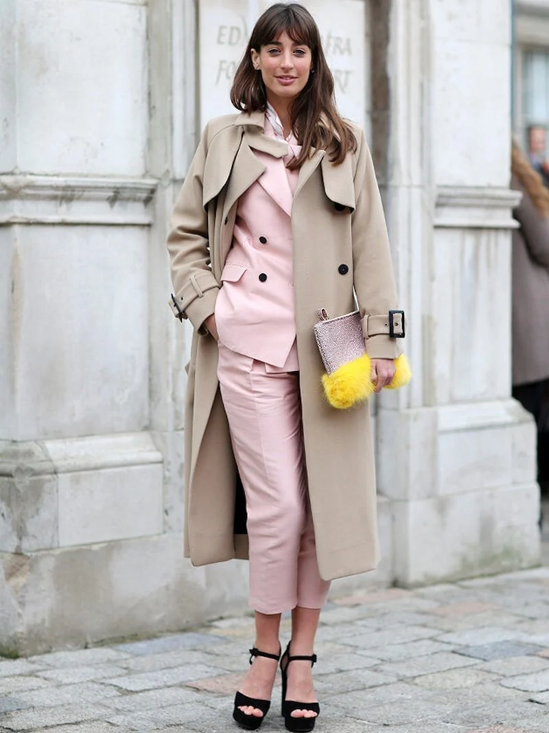 Тренч Street Style
