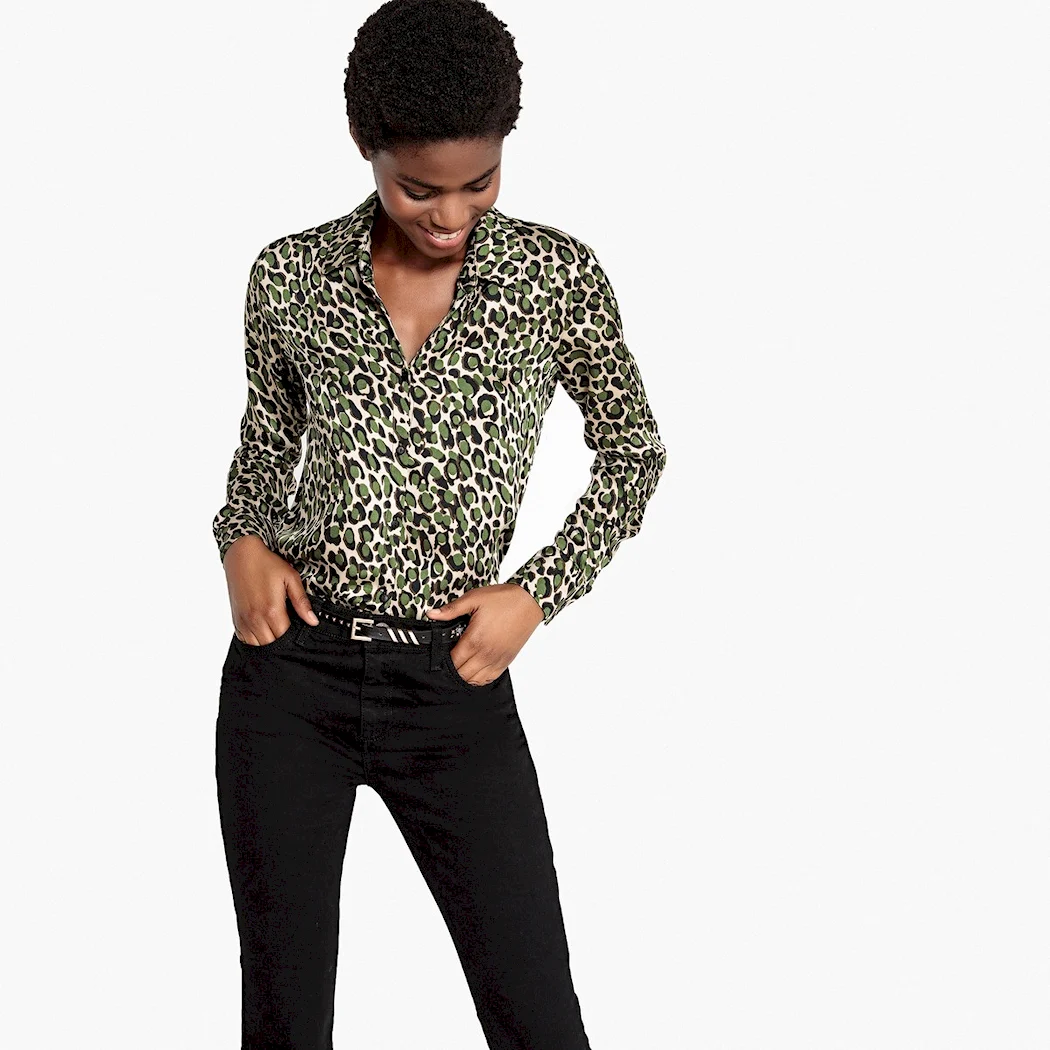 Trussardi Jeans коллекция с леопардом